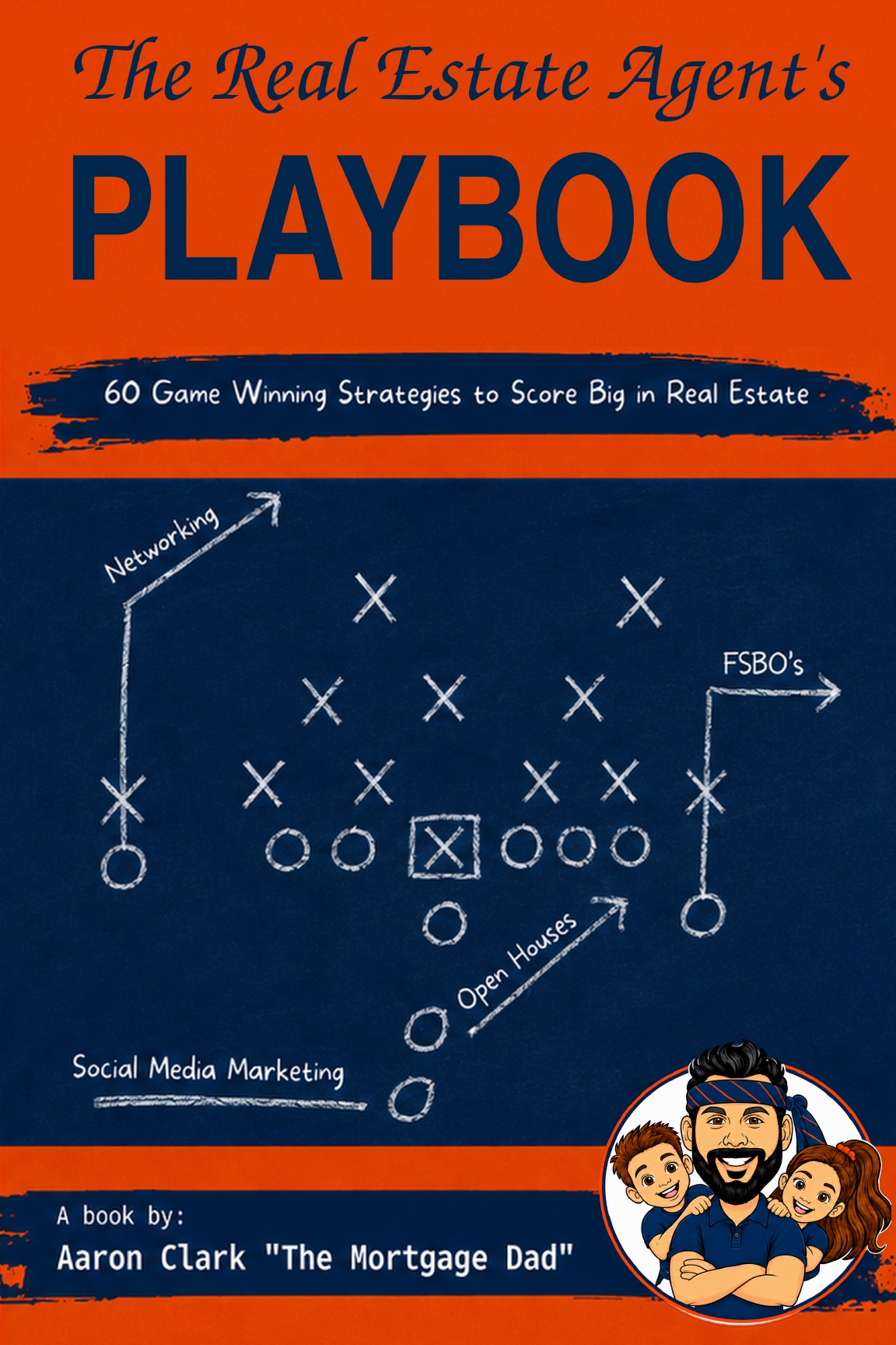 The Real Estate Agent’s Playbook cover by Aaron Clark